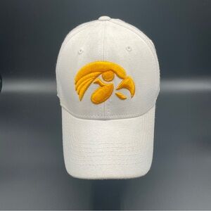Iowa Hawkeyes Top Of The World One Fit Stretch Fit Hat White